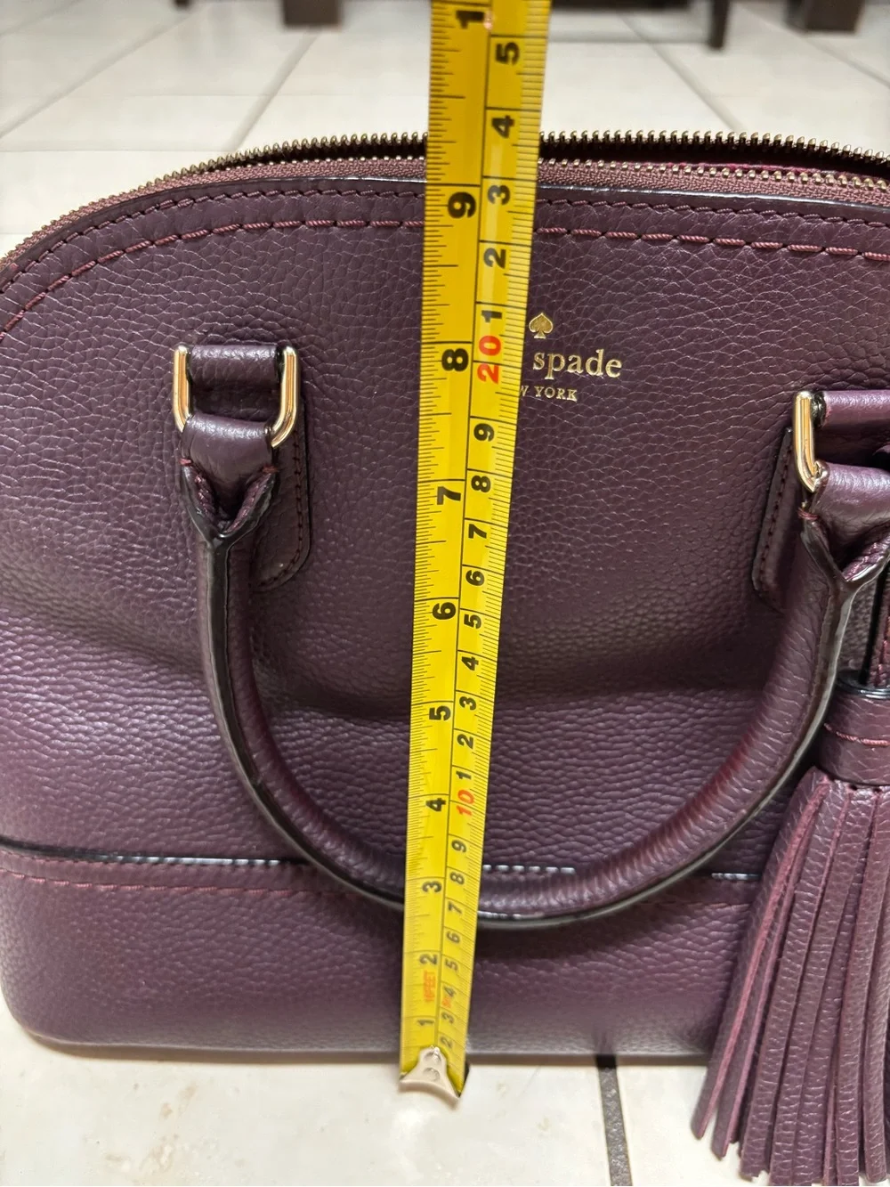 kate spade Leather purse/satchel + matching wallet